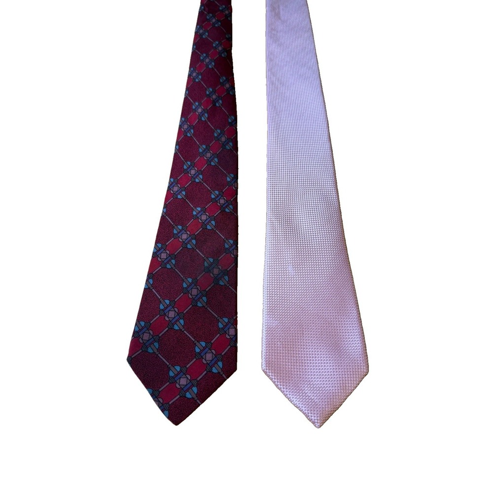 Vintage Designer Ties 1990s Christian Dior Monsieur & DKNY Donna Karan